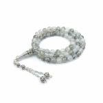 আকিক পাথরের তসবীহ (১০০ দানা) - Akik Stone Tasbih (100 Beads)