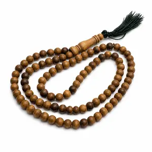 কাঠের তসবীহ (১০০ দানা) - Wooden Tasbih (100 Beads)